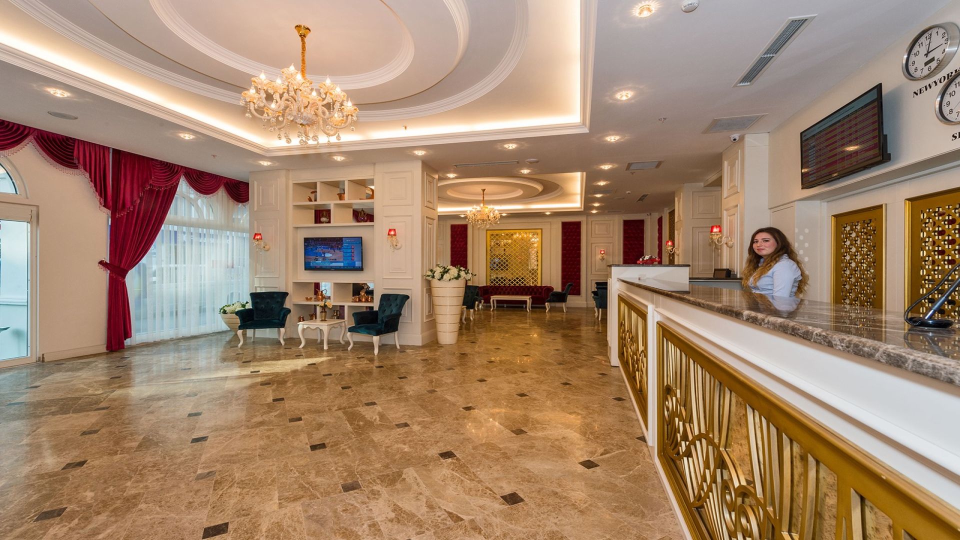 marnas hotel istanbul hotel lobby - 3